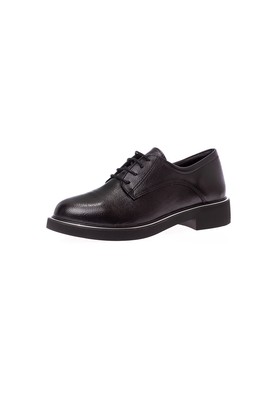  Kent Shop Siyah Bağcıklı Kadın Günlük Ayakkabı