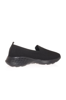  Kent Shop Siyah Triko 3 Cm Kadın Trıko Spor  Ayakkabı