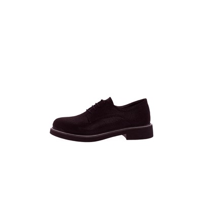  Kent Shop Siyah Triko Bağcıklı Kadın Günlük Ayakkabı